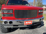 T-Rex Grilles - 1 Pc Horizontal Aluminum Billet Grille Insert - Flush mount style, 30 bars - 20150