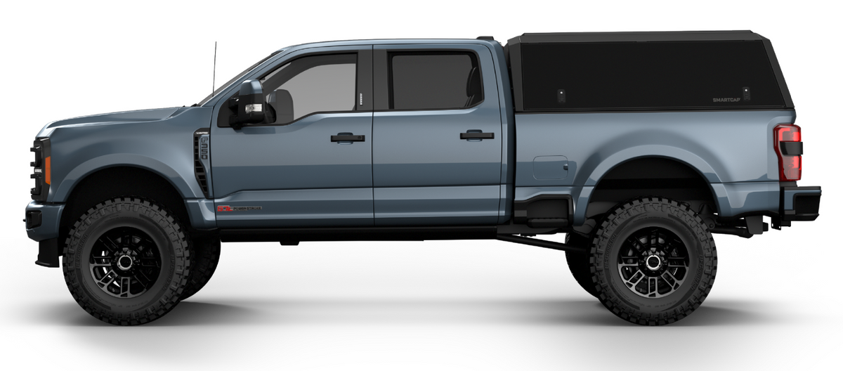 RSI SmartCap - Tundra Truck Bed Cap Edge Sport Matte Black 22-26 Toyota Tundra 8 Foot Long Bed - EV1336-BN