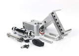Weigh Safe - CTB4-2-KA Turnover Ball 4" Drop Hitch with 2" Shank; Keyed alike; WS05 Included
