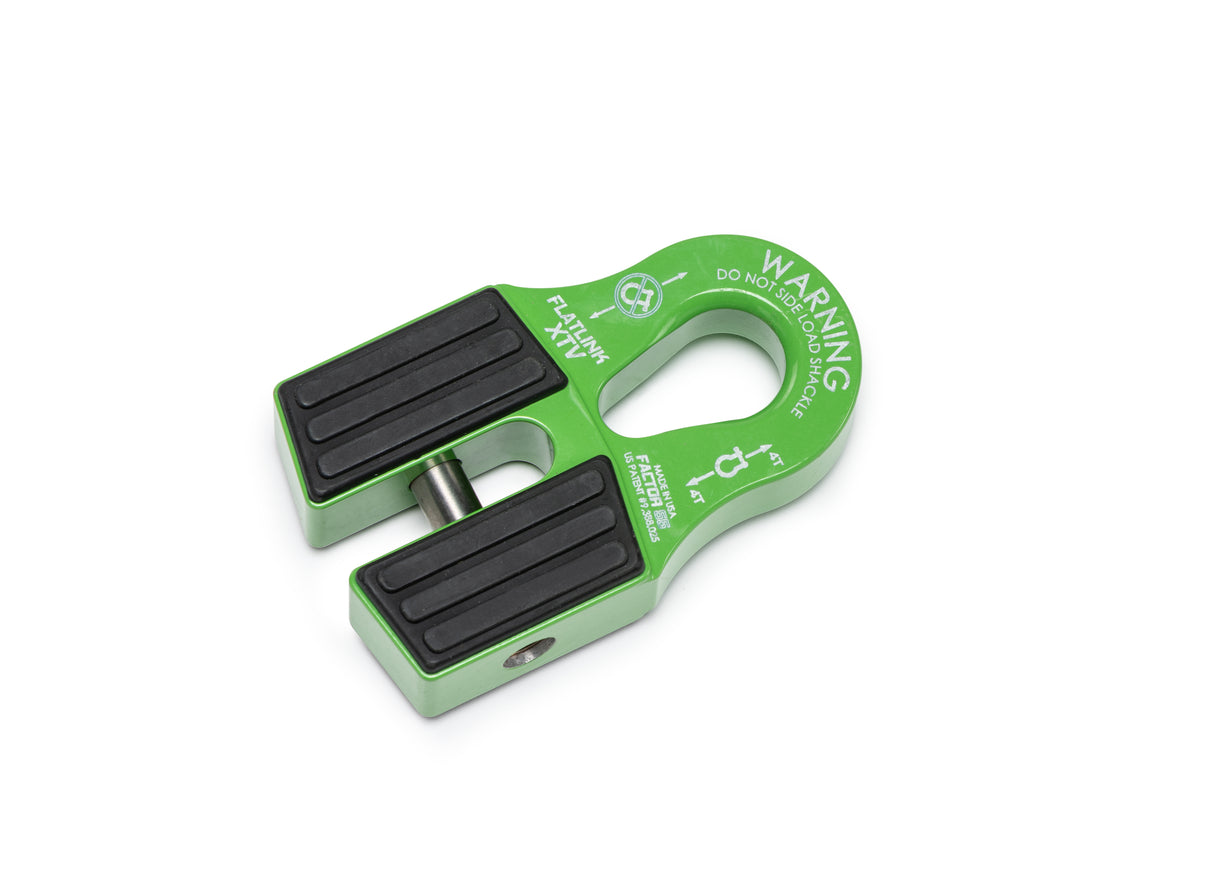 Factor 55 00070-08 FLATLINK XTV  WINCH SHACKLE MOUNT -- GREEN