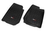 Rugged Ridge - Floor Liners, Front, Black, RHD; 07-16 Jeep Wrangler/JKU - 12920.02