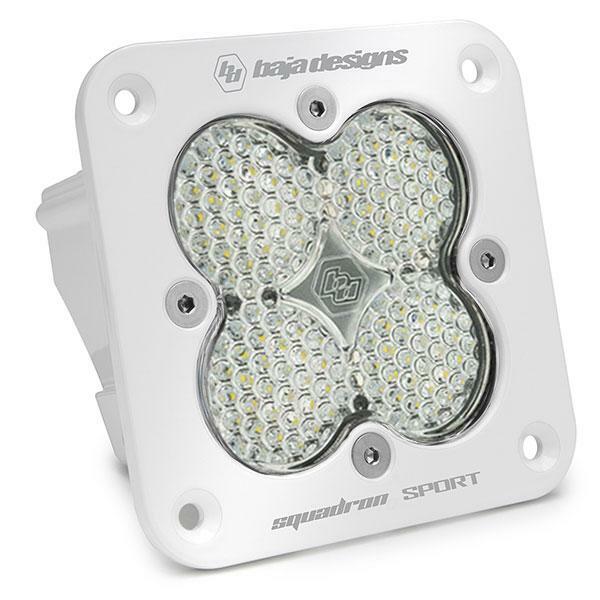 Baja Designs - 551006WT - Squadron Sport White Flush Mount LED Auxiliary Light Pod