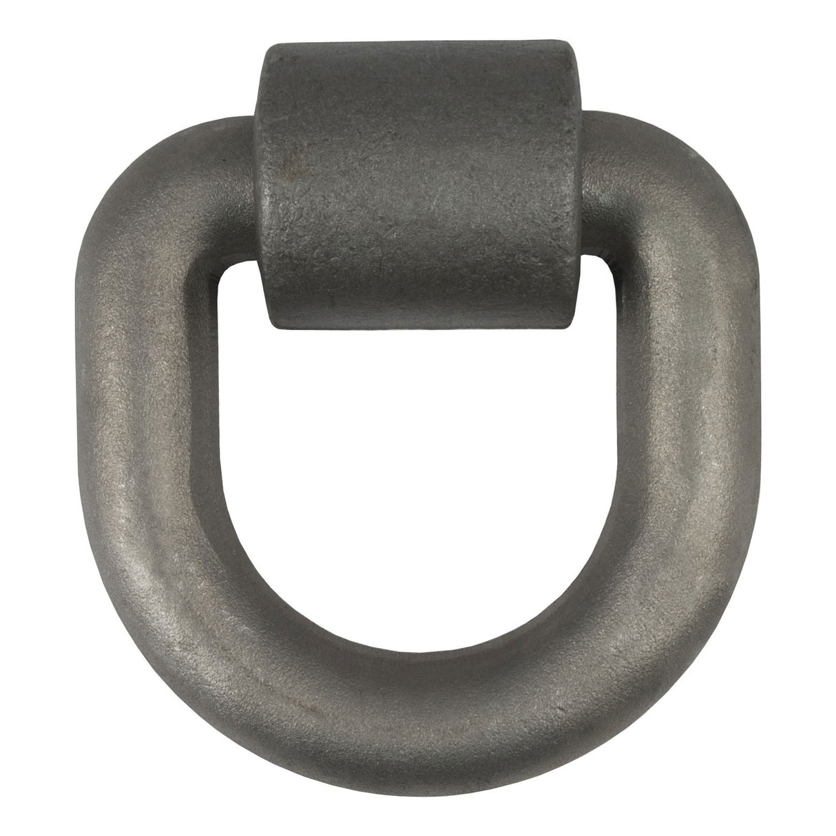 Curt - 3"x 3" Weld-On Tie-Down D-Ring (15,587 lbs, Raw Steel) - 83770
