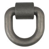 Curt - 3"x 3" Weld-On Tie-Down D-Ring (15,587 lbs, Raw Steel) - 83770