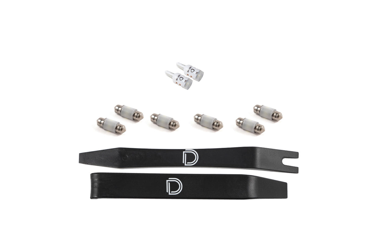 Diode Dynamics - Interior LED Kit for 2012-2018 Hyundai Veloster, Cool White Stage 2 - DD0536