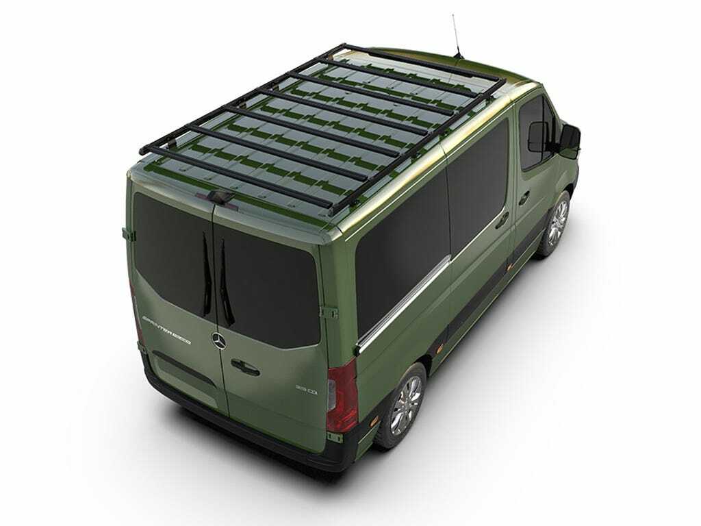 Front Runner - Mercedes Benz Sprinter (L1H1/144in SWB/Standard Roof) (2007-Current) Slimpro Van Rack Kit - KVMS001T