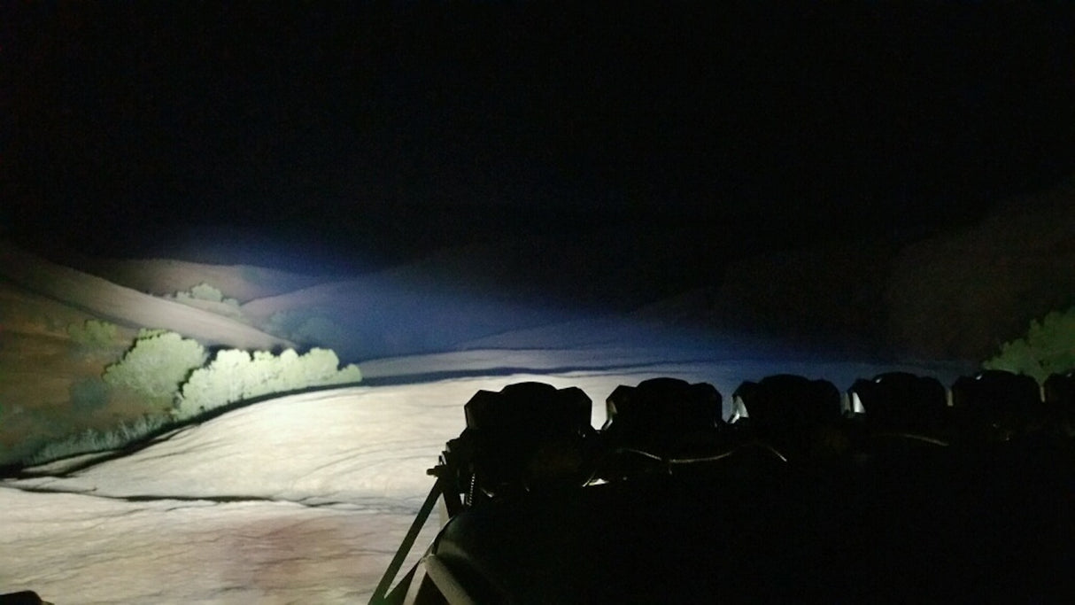 KC Hilites - Gravity LED Pro6 07-18 Jeep JK 8-Light Combo Beam LED Light Bar - #91313 - 91313