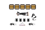 Diode Dynamics - SS5 Sport Universal CrossLink 5-Pod Lightbar Yellow Combo - DD6797