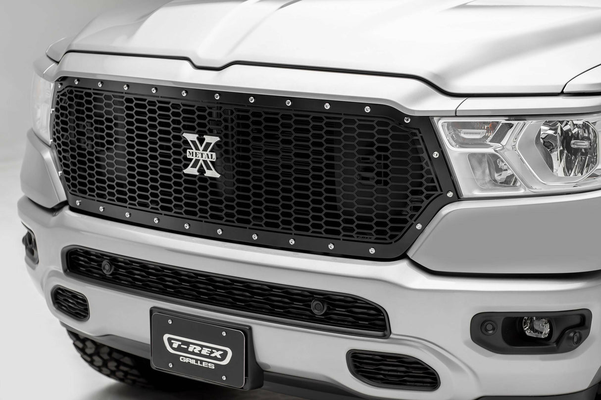 T-Rex Grilles - 1 Pc Laser Cut Pattern Mild Steel Laser X Grille Replacement - 7714651