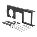 Curt - Easy-Mount Wiring Bracket for 4 or 5-Flat & 6 or 7-Round (2-1/2" Receiver) - 58003