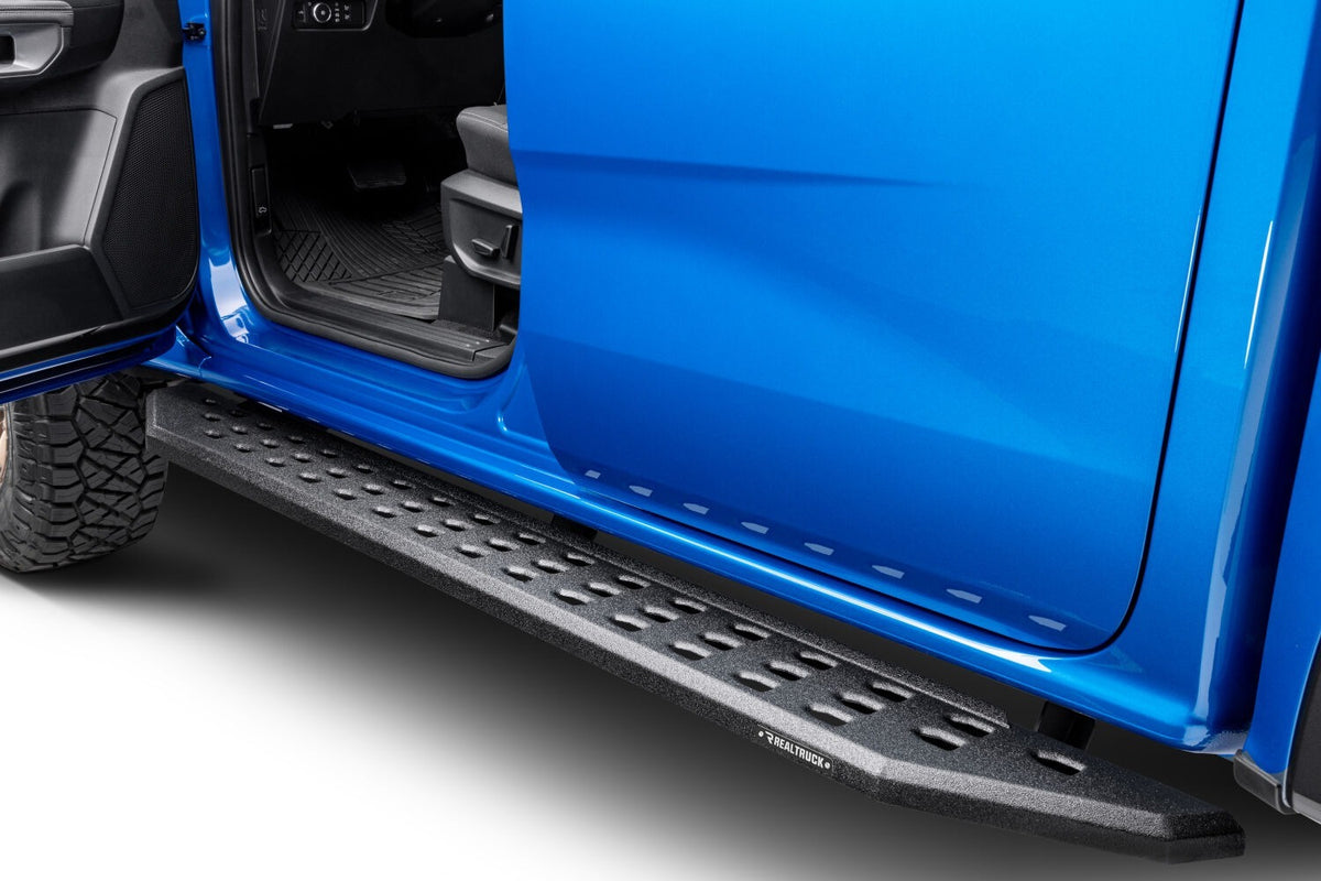 Go Rhino - 69036880T - RB20 Running Boards With Mounting Brackets - Protective Bedliner Coating