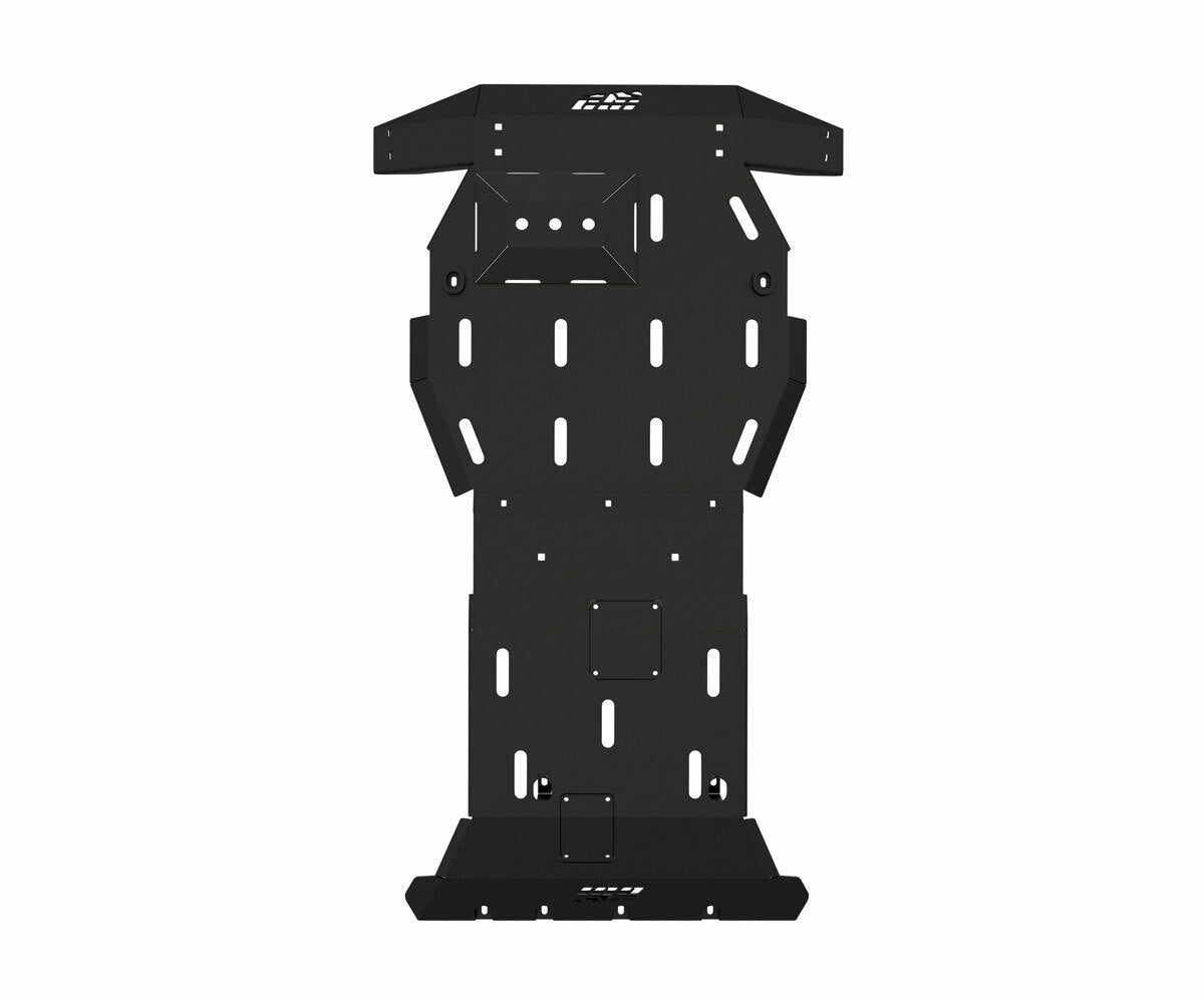 CBI - 5th Gen Toyota 4Runner Full Skid Plates / Powder Coated GREY / Steel - 300-000-011-082