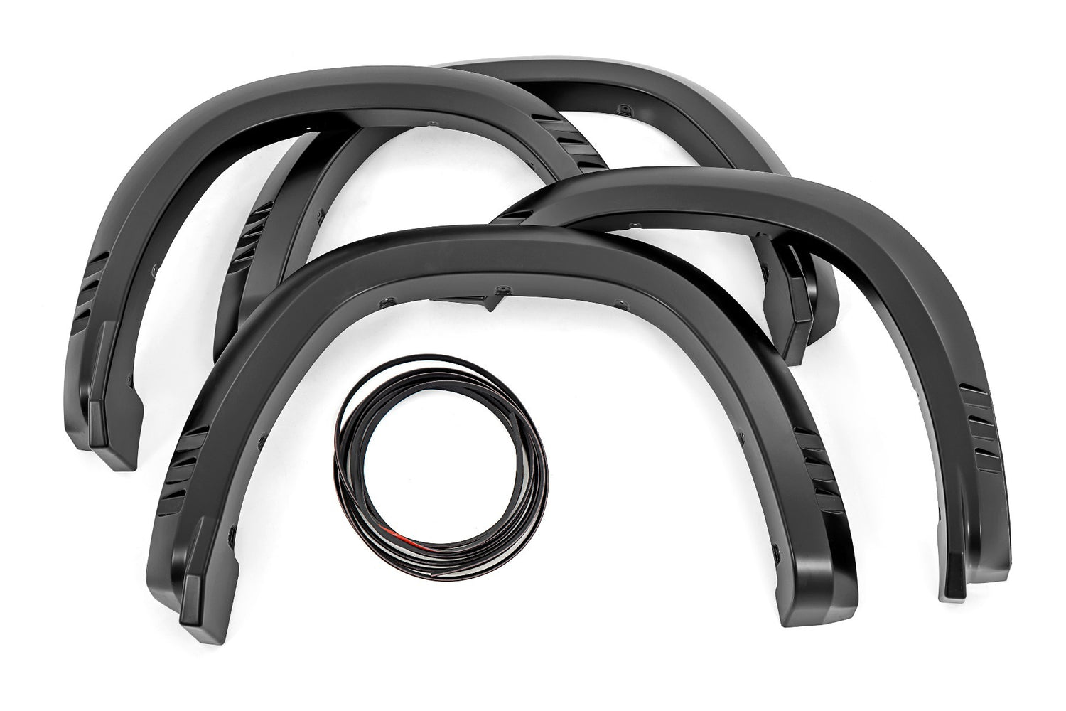 Rough Country - Fender Flares - SF1 - PXR Brilliant Black - Ram 1500 2WD/4WD (2019-2024) - F-D319201-PXR