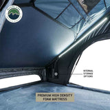 Overland Vehicle Systems - XD Lohtse - Clamshell Aluminum Roof Top Tent, 2 Person, Grey Body and Black Rainfly - 18589902