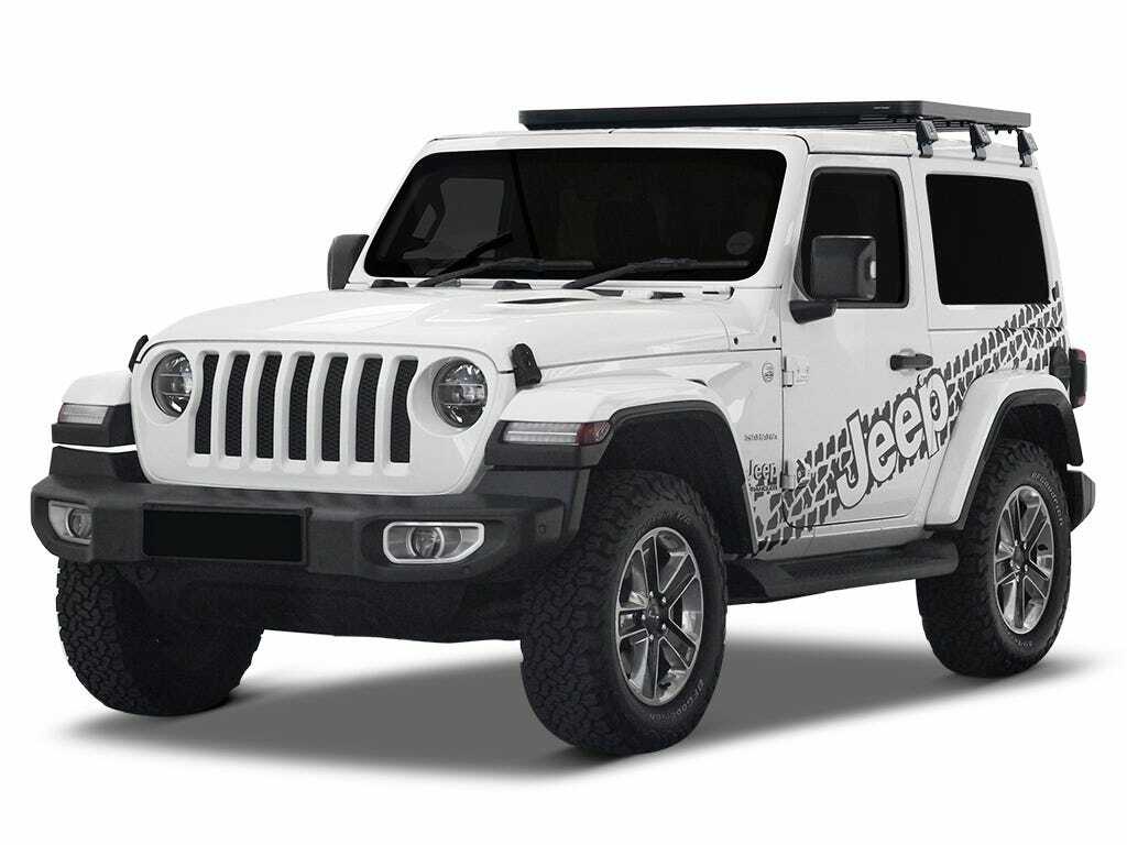 Front Runner - Jeep Wrangler JL 2 Door (2018-Current) Slimline II 1/2 Roof Rack Kit - KRJW026T