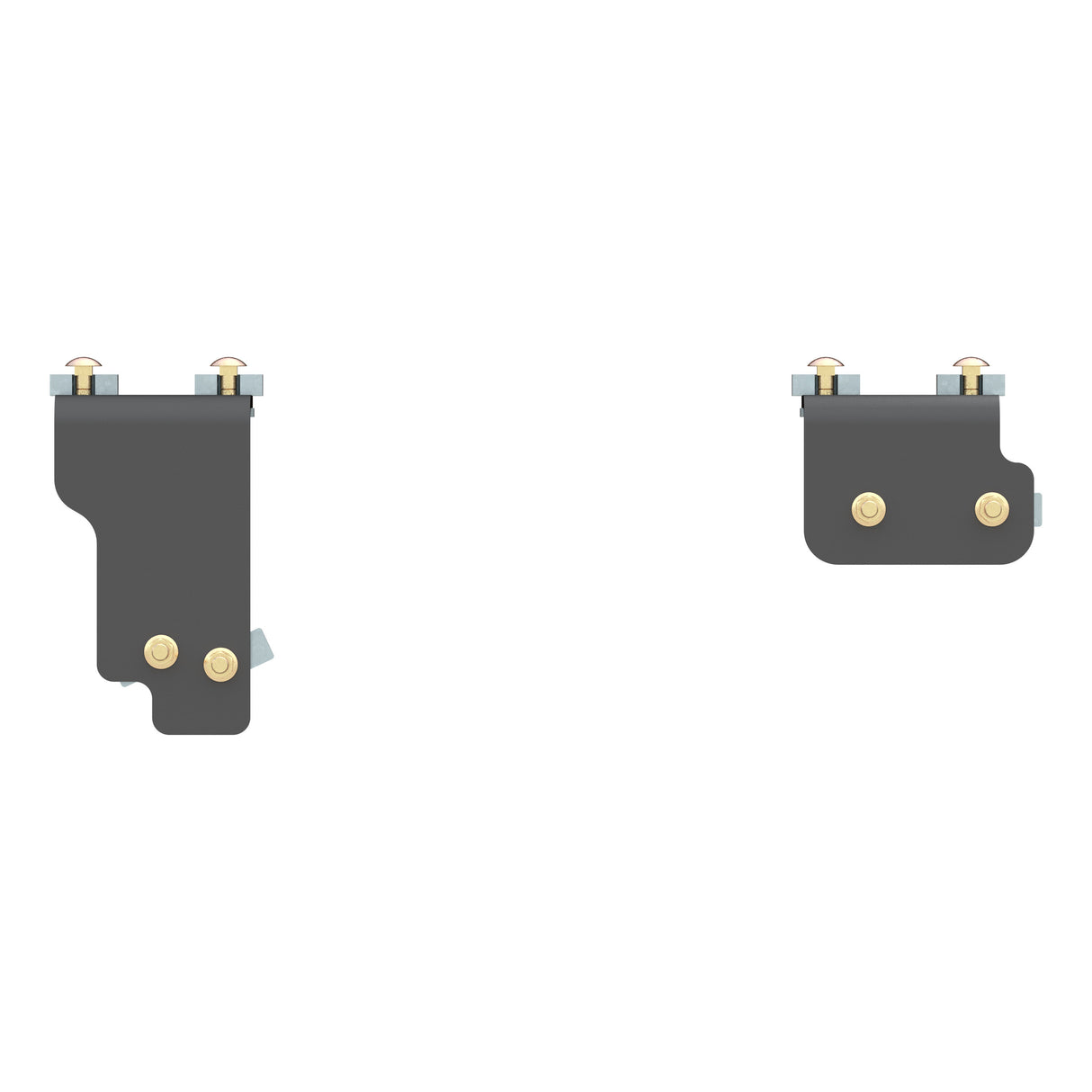 Curt - Custom 5th Wheel Brackets, Select Nissan Titan - 16470