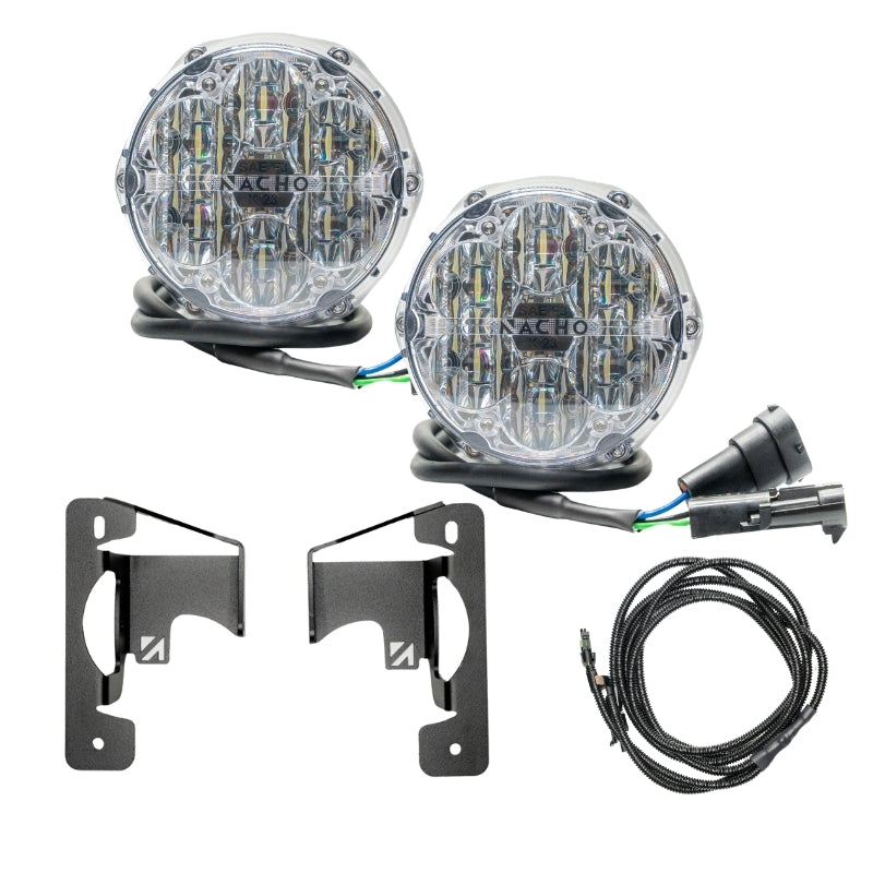 Nacho Offroad Technology - Bronco Fog Plug n Play White - V3BC1KWSO