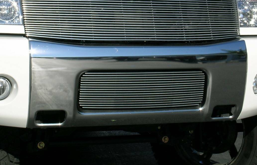T-Rex Grilles - 1 Pc Horizontal Aluminum Billet Bumper Grille Bolt-On - 25780