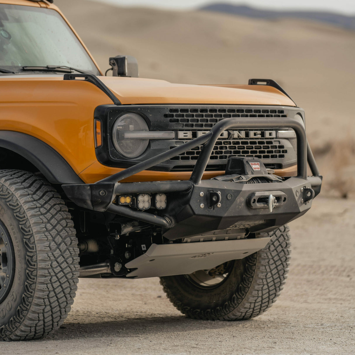 CBI - Ford Bronco Full Skid Plate / Bare Metal - 300-000-017-015