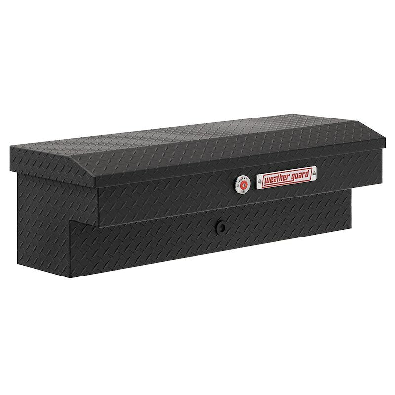 Weather Guard - Model 184-52-04 41in Lo-Side Box, Aluminum, Textured Matte Black, 3.0 cu ft - 184-52-04