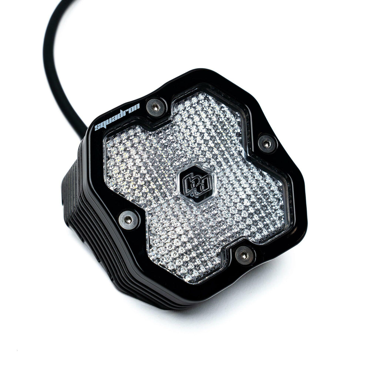 Baja Designs - 55-2006-2 Squadron 2.0 Sport Black Angled Flush Mount LED Auxiliary Light Pod