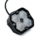 Baja Designs - 55-2006-2 Squadron 2.0 Sport Black Angled Flush Mount LED Auxiliary Light Pod