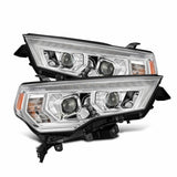 AlphaRex 880812 Projector Headlights Chrome