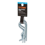Curt - Hitch Clips (Fits 1/2" or 5/8" Pin, Zinc, 3-Pack) - 21602