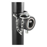 Curt - Pipe-Mount Swivel Jack with Side Handle (2,000 lbs, 10" Travel) - 28321