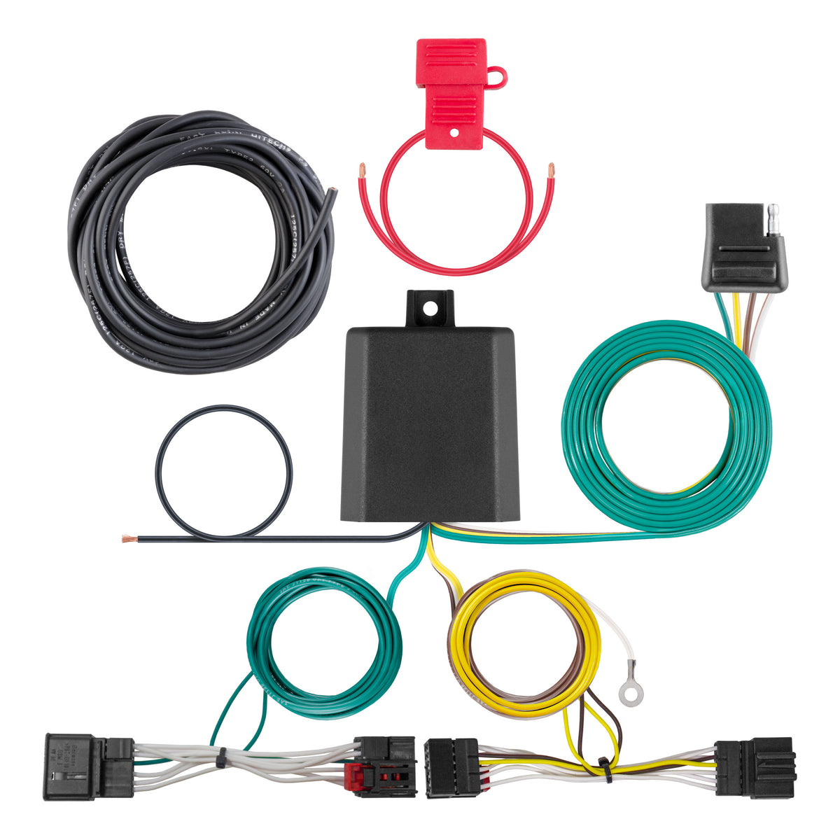 Curt - Custom Wiring Harness, 4-Way Flat Output, Select Volkswagen Passat - 56440