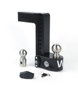 Weigh Safe 10" Drop Hitch with 2.5" Shank - WS10-2.5-CER-BLA