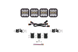 Diode Dynamics - SS5 Sport Universal CrossLink 4-Pod Lightbar White Combo - DD6794