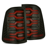AlphaRex 640050 LED Taillights Black-Red