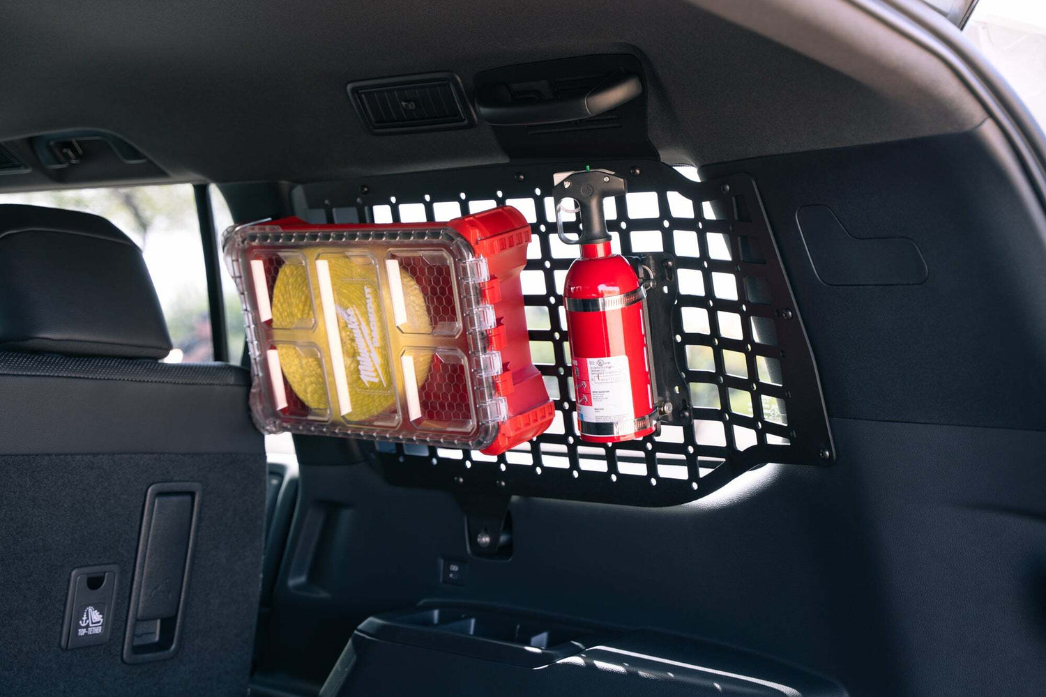 Rago Fabrication - 2024 Toyota Land Cruiser Rear Molle Storage Panel System Pair - AC7702801NA