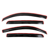 TrailFx - In Channel 4-Piece Window Vent For Toyota Tacoma (4768IC)