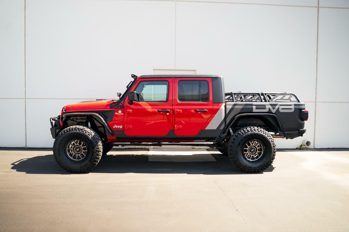 DV8 Offroad - Jeep Gladiator JT OE Plus Side Steps - SRGL-08
