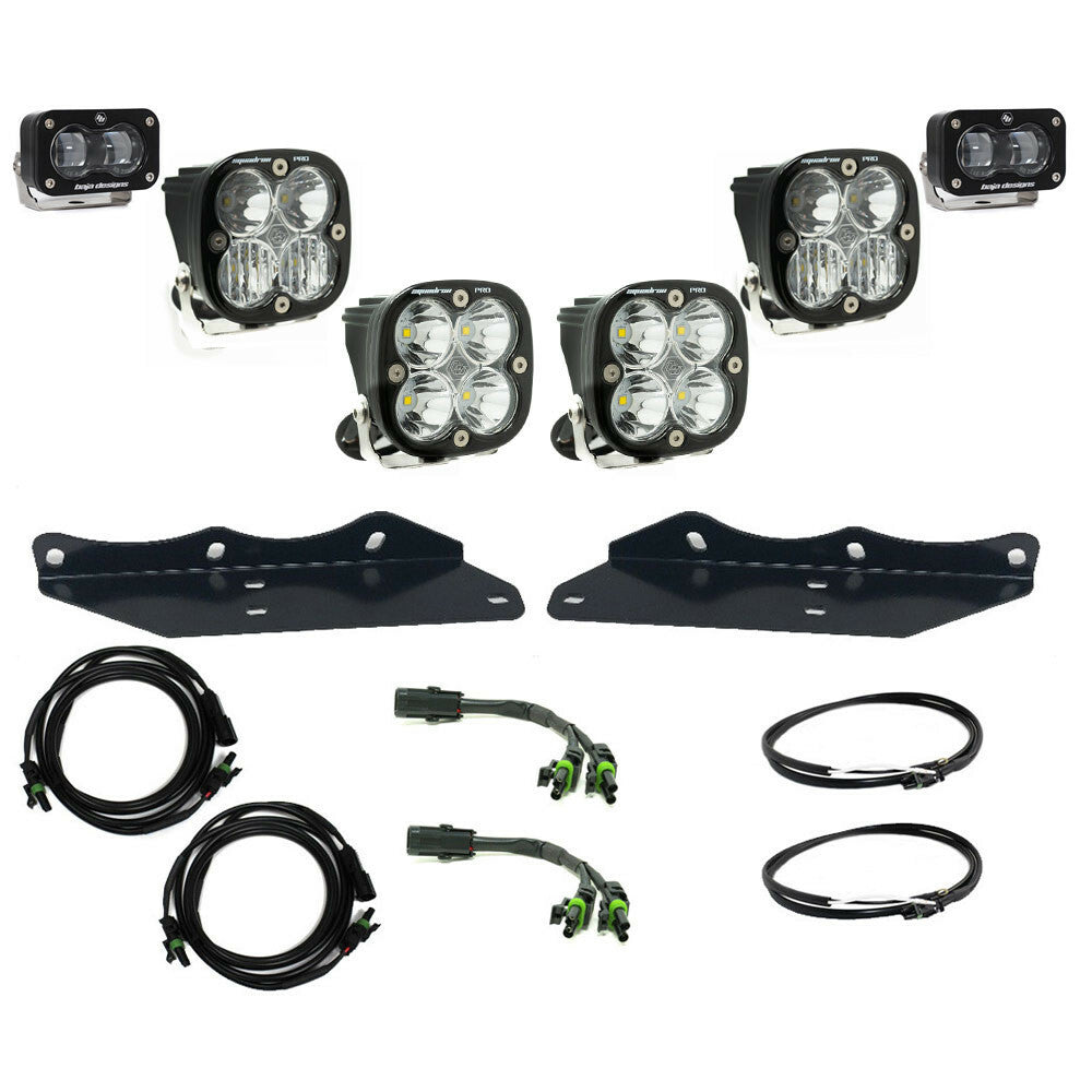Baja Designs - Baja Designs - 448173 - Ford Raptor Squadron/S2 SAE ?Pro? Fog Pocket Light Kit