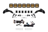 Diode Dynamics - 2019-2024 Honda Talon SS5 Pro CrossLink Roof Yellow Combo Lightbar Kit - DD7920