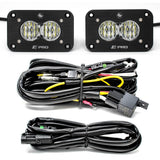 Baja Designs - 487807 - S2 Pro Black Flush Mount LED Light Pod Reverse Kit