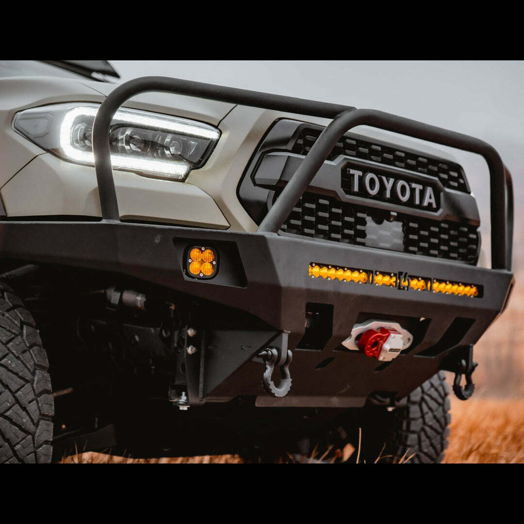 C4 Fabrication - Tacoma Overland Front Bumper / 3rd Gen / 2016-2023 - 1200-3116-30-FHH-01NA