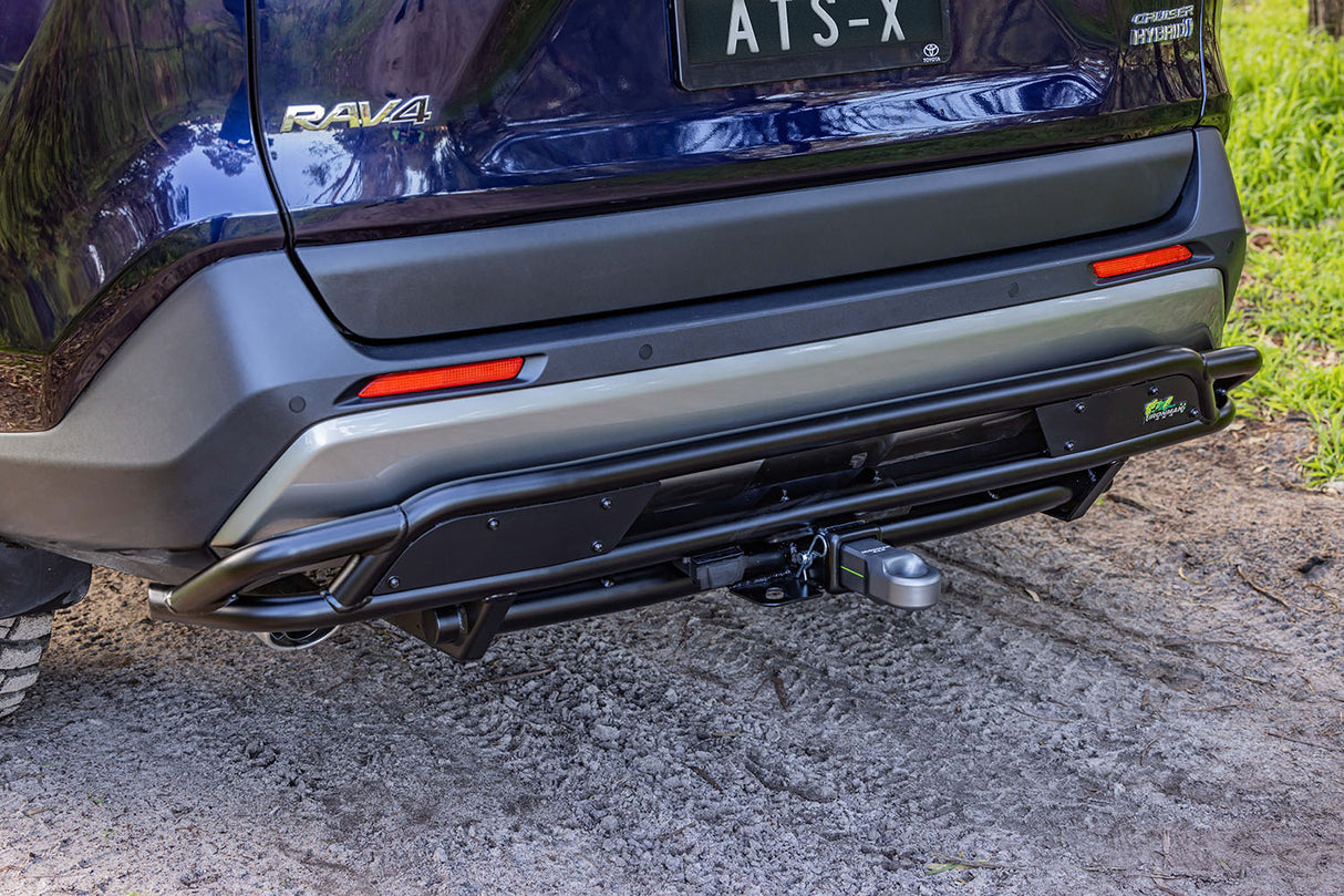 Ironman 4x4 - ATS Rear Bumper Guard with Hitch Receiver - RTB091