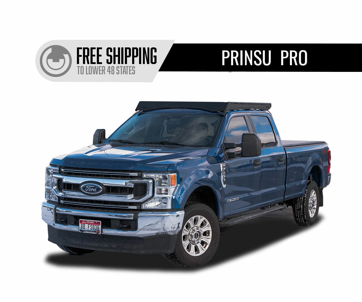 Prinsu - Ford Super Duty Prinsu Pro Roof Rack | 2017-Current - Light Bar Cutout - 400-002-017-009