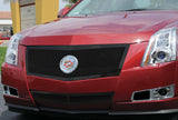 T-Rex Grilles - 1 Pc Small Mesh Mild Steel Upper Class Grille Replacement - Re-Use OE Cadillac Logo with provided logo plate - 51197