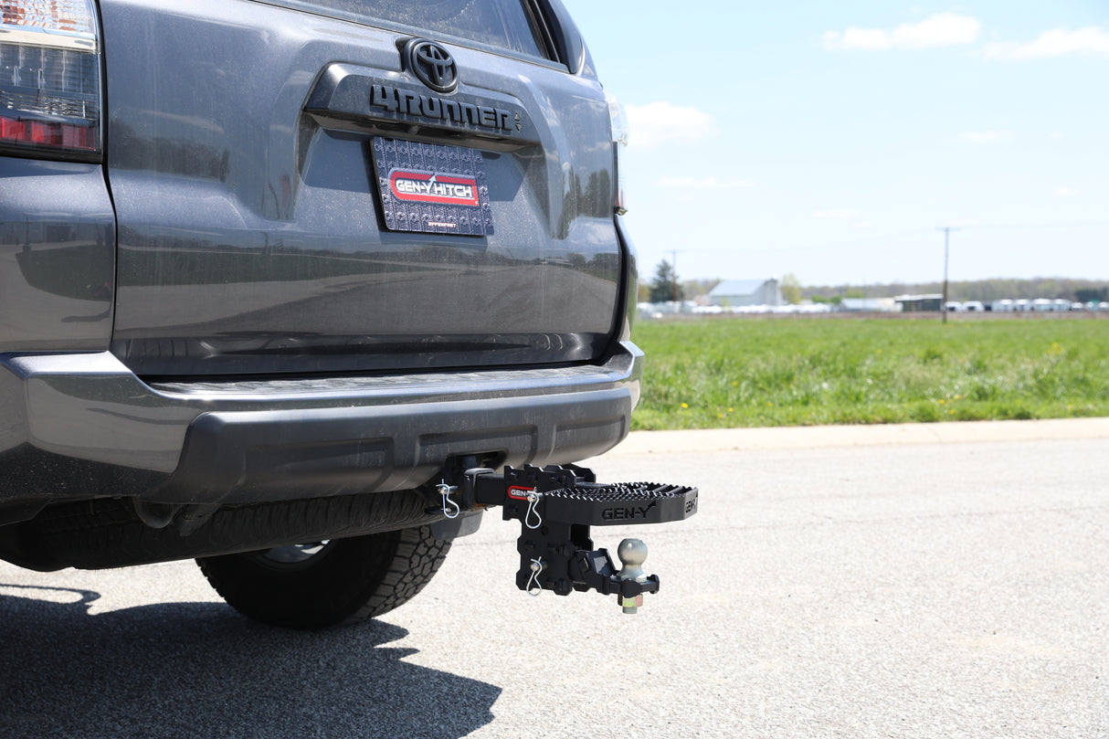 GEN-Y - Hitch GH-030 2" Shank Heavy-Duty 500lb Serrated Hitch Step - GH-030