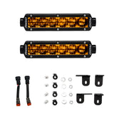 RIGID Industries - 37201 2022+ Toyota Tundra 6 Inch SR-Series Selective Yellow Fog Light Kit