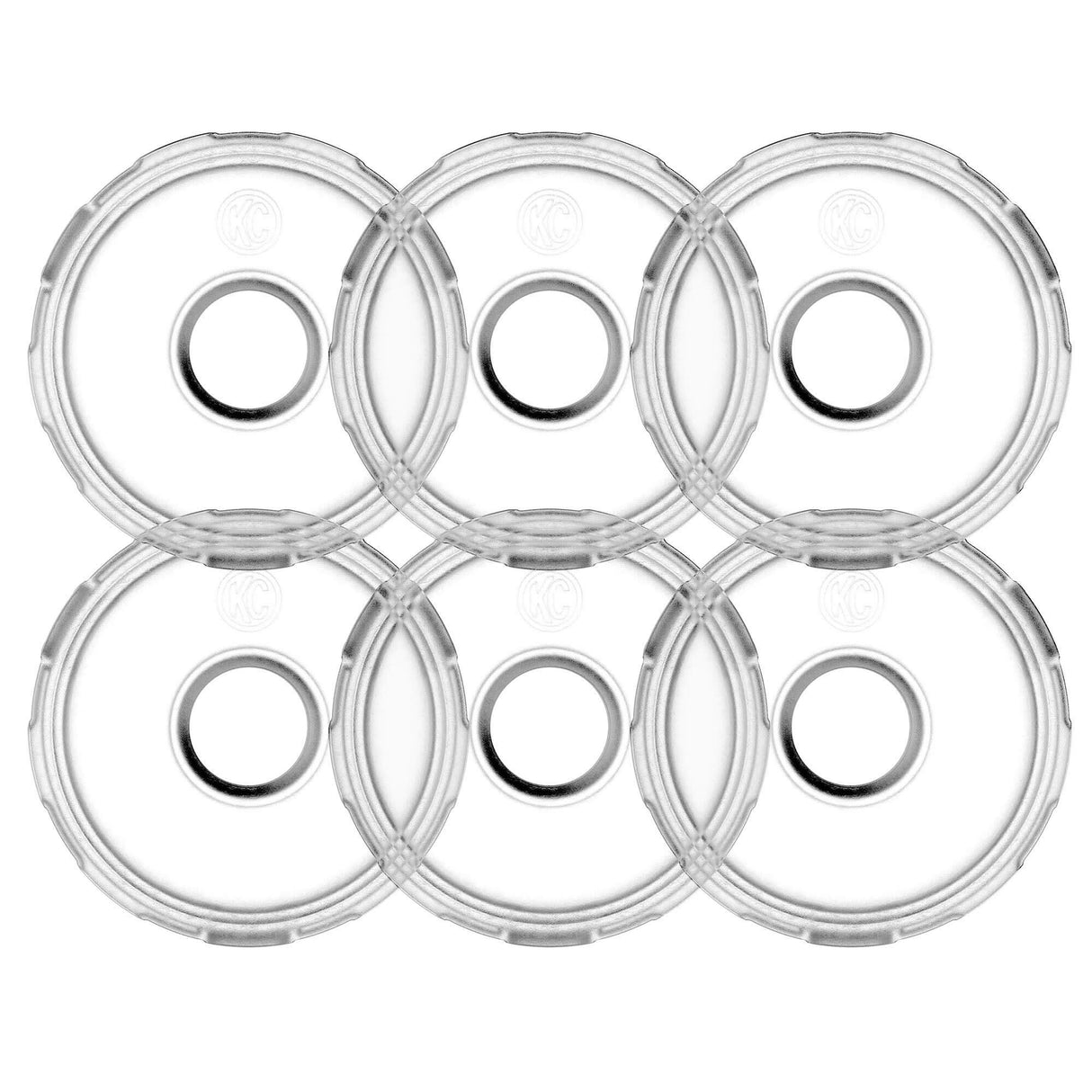KC Hilites - Cyclone V2 LED - Replacement Lens - Diffused - 6-PK - 4411