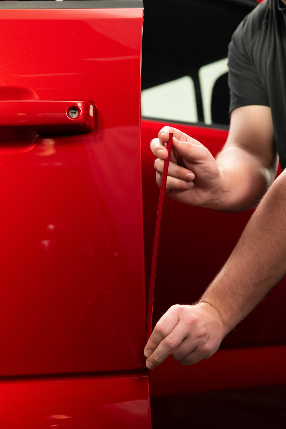 Husky Liners 92000D4 Door Edge Guards 4PC Set - Rapid Red Metallic Tri Coat