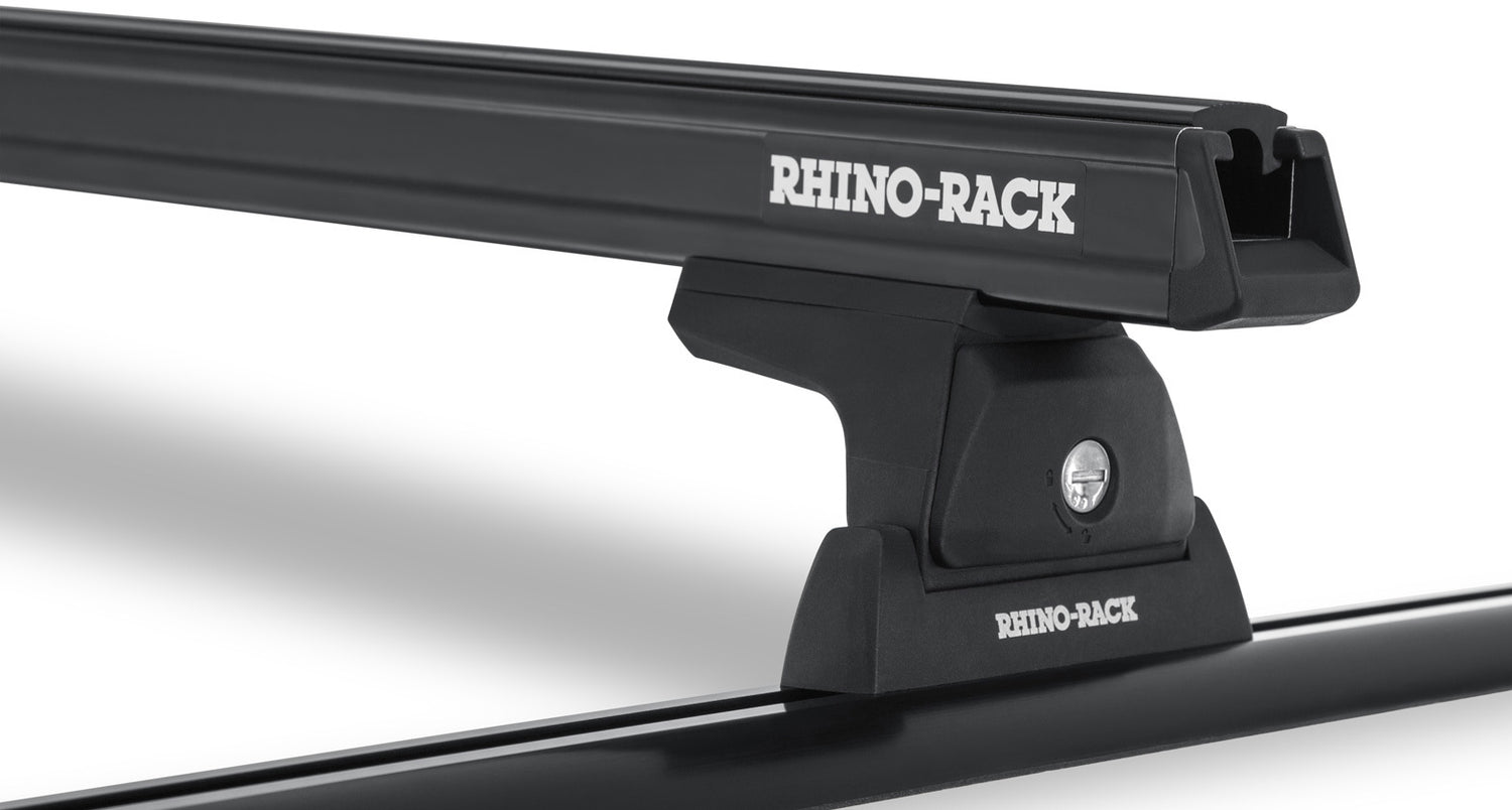 Rhino Rack - Heavy Duty Black 2 Bar 65" Roof Rack - Y01-140B