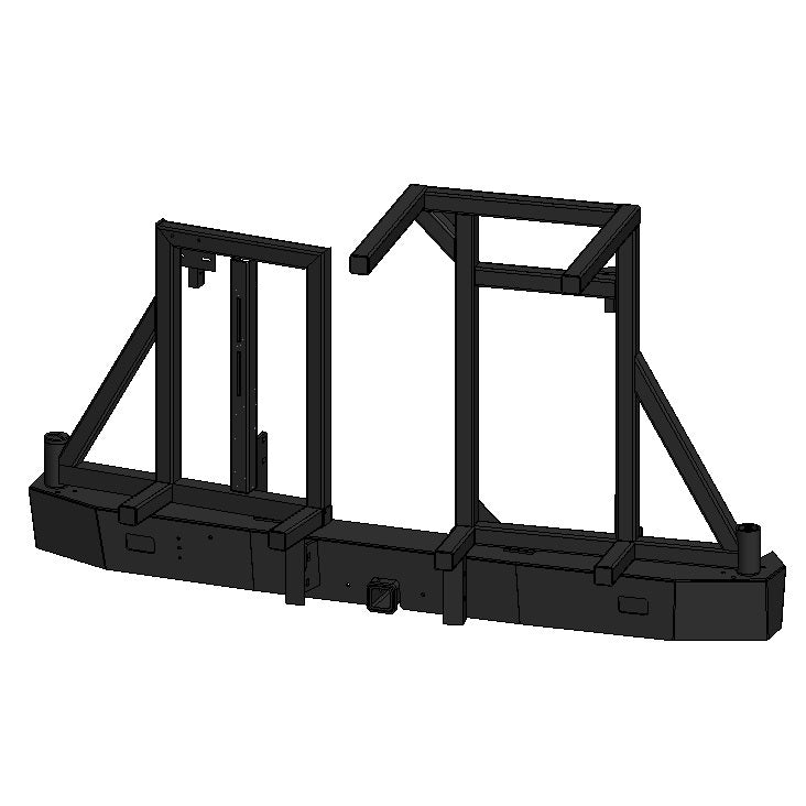 Aluminess 210288.5 Slimline Rear Bumper