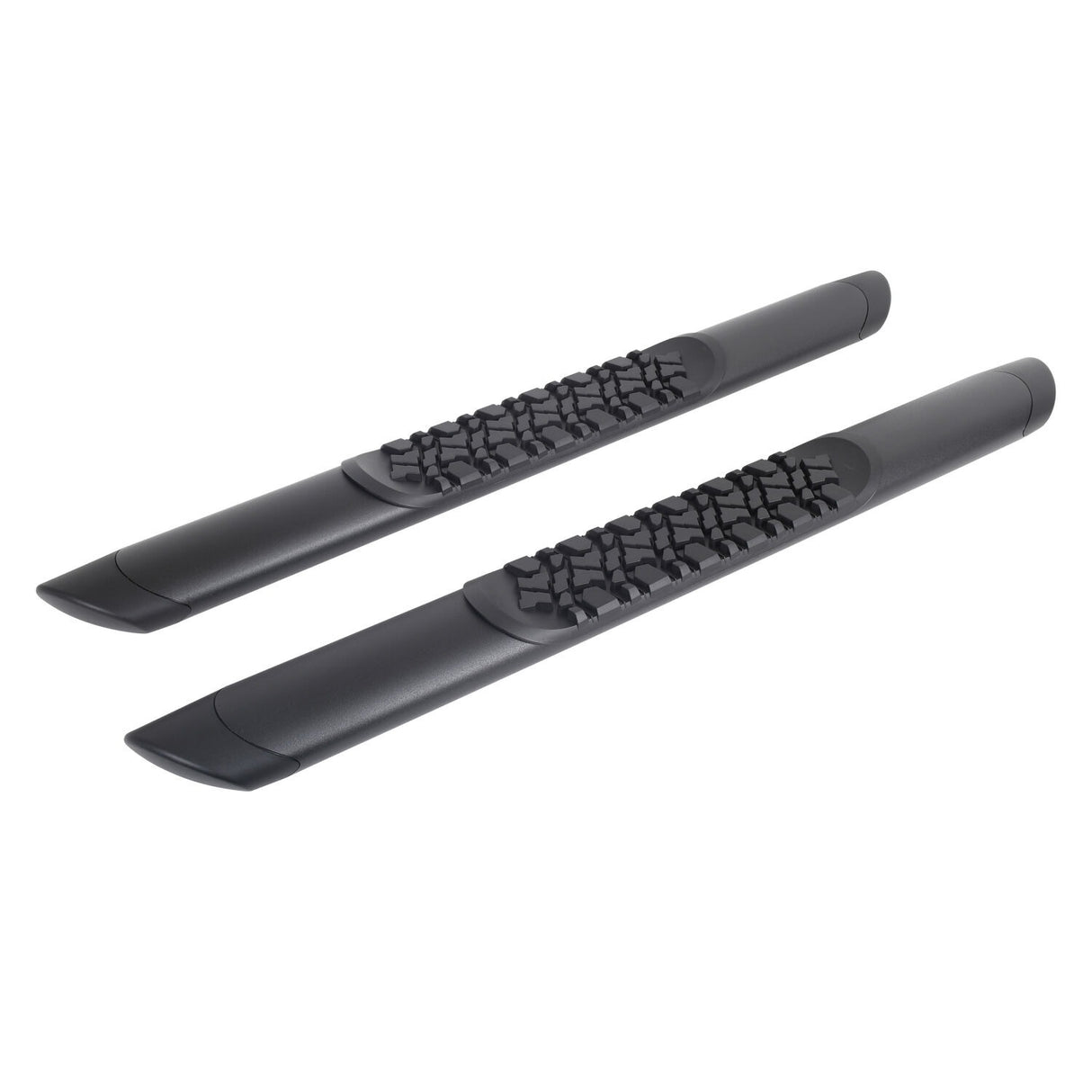 Go Rhino V3413157T - V3 Series Aluminum Side Steps with Mounting Brackets - Textured Black